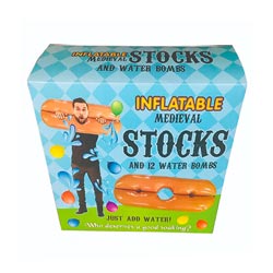 Packaging of the inflatable medieval stocks