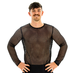 Mens Fishnet Shirt 