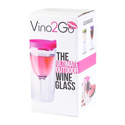Vino 2 Go packaging isolated against a white background.