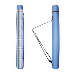 Travel Can Cooler isolated on a white background.