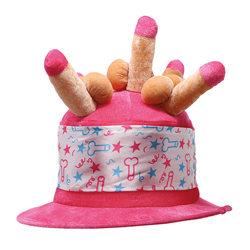 Willy Party Hat on a white background