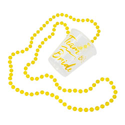 Team Bride Shot Glass on a white background