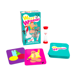 Willy Wonder card game on a white background