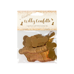 Willy confetti in packaging on a white background