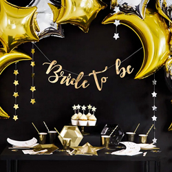 Black and Gold Hexagon Plates styled on a black background