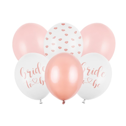 Bride to Be Party Balloon Set on a white background