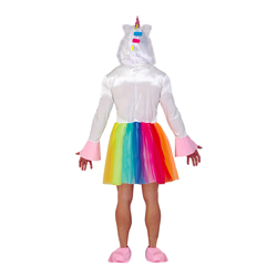 Model wearing Fabulouscorn Costume