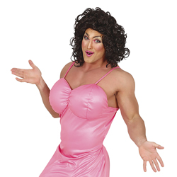 Model wearing Big Drag Costume