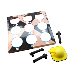 Cock rockets game on a white background