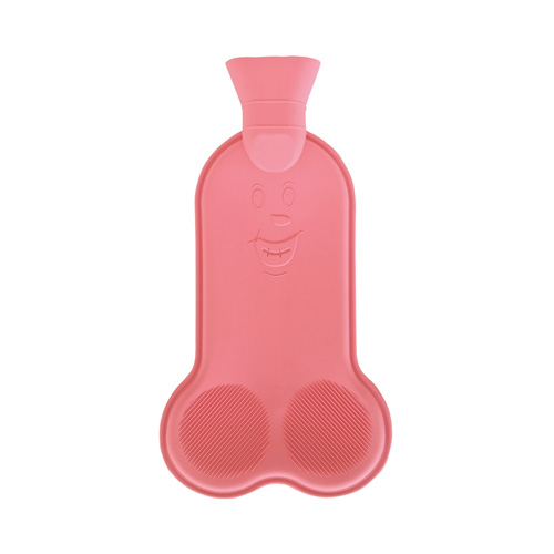 Willy Hot Water Bottle In Front Of A White Background