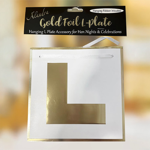 One L of a hen do decoration 