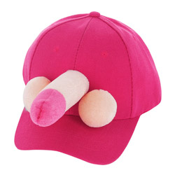 Cap with willy attachment