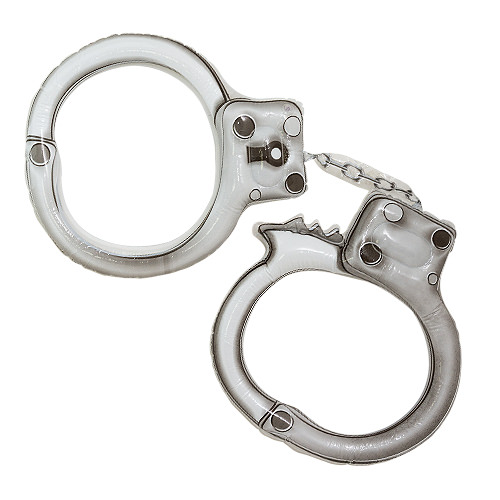 Large blow up handcuffs.