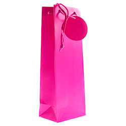 pink wine bag