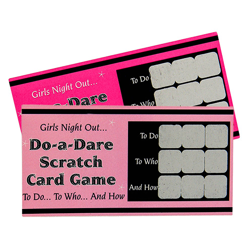 Do a Dare Scratch Cards