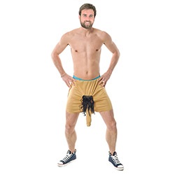 Willy Shorts On Model With White Background
