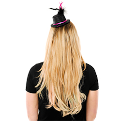 Black Mini Bride to Be Top Hat