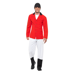 Giving the thumbs up to the costume