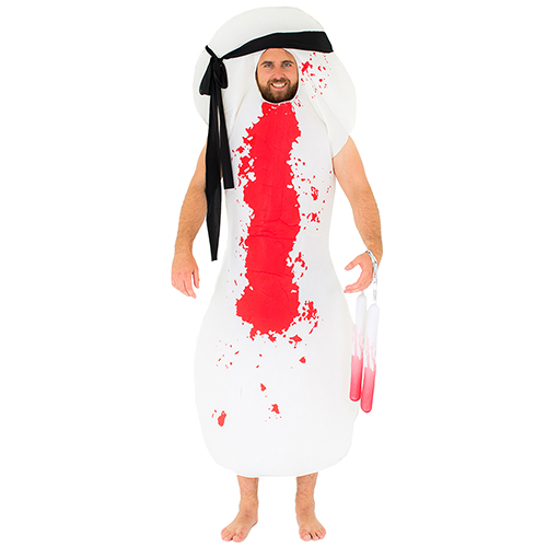 Front Facing Ninja Sanitary Towel Costume 