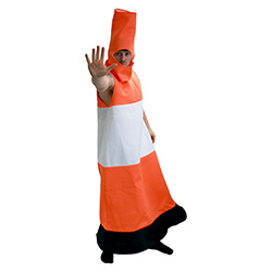 Traffic Cone Costume - £44.99 - 9 In Stock - Last Night of Freedom