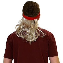 The Widowmaker mullet from the back