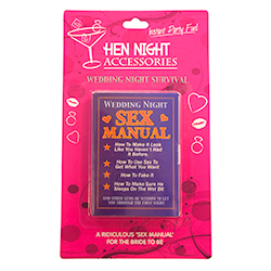 Wedding Night Sex Manual In Packaging