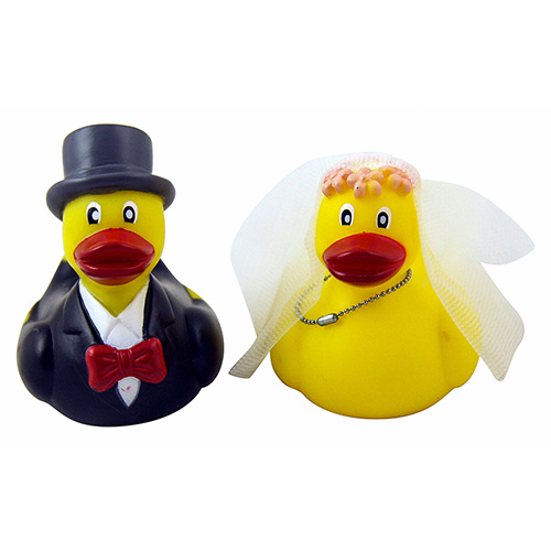 Front Facing Mr and Mrs Duck Set 