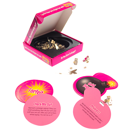 Girls Night Out Secret Missions Open Box