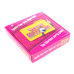 Girls Night Out Secret Missions Packaging