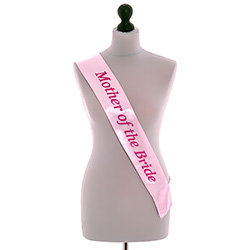 Mother of The Bride Sash