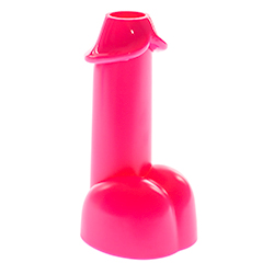 Pink Neon Willy Shot Glass 