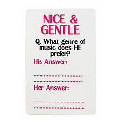 Is He Mr Right Card Game Card