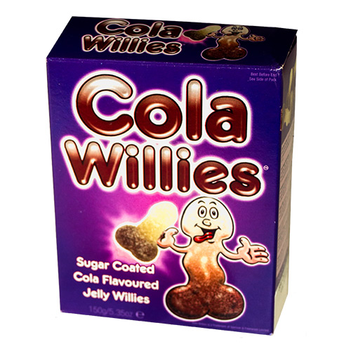 Box of cola flavoured willies
