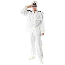 Sea Captain Fancy Dress Costume