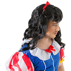 Fairyland Drag Costume And Black Wig
