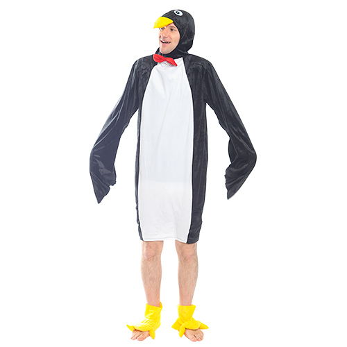Penguin Costume with red bow tie 