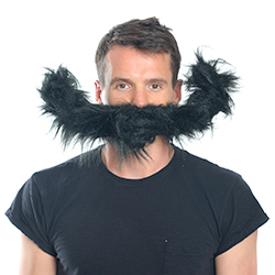 Super Stache 20 Inch Close Up