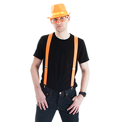 Worn as part of a set