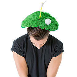 crazy golf hat