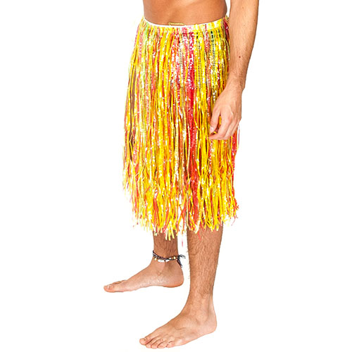 Man in Hula Skirt