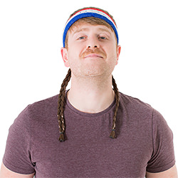 The Willie Mullet on the Go packaging