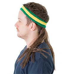 A side view of the mullet