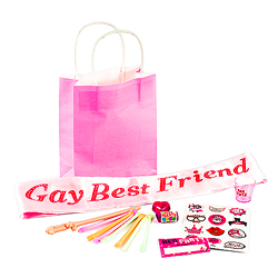 Value Gay Best Friend Gift Bag contents