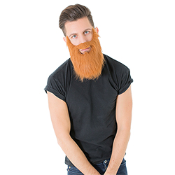 A model wearing the beard