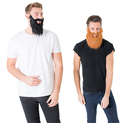 Two bearded mates together