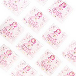 Pack of princess party napkins 