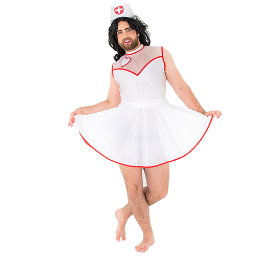 Male Nurse Drag Costume - £34.99 - 16 In Stock - Last Night of Freedom