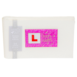 Hen night photo album cover