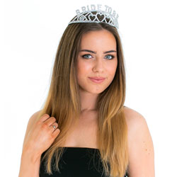 Bride-to-Be glitter tiara 