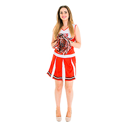 Cheerleader costume frrom the front 